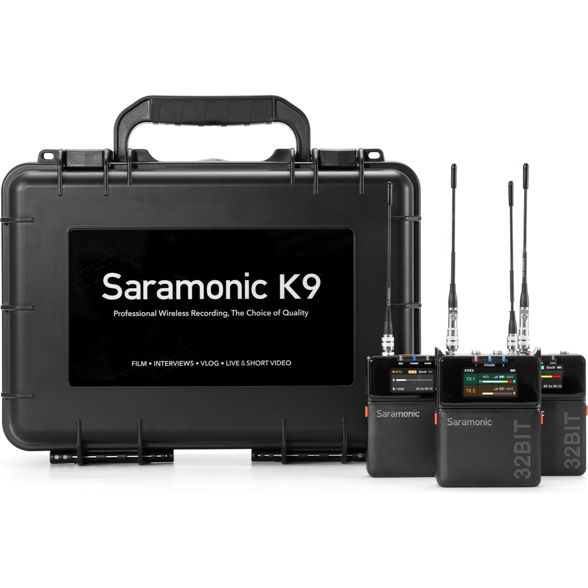 Saramonic K9 wireless microphone system
