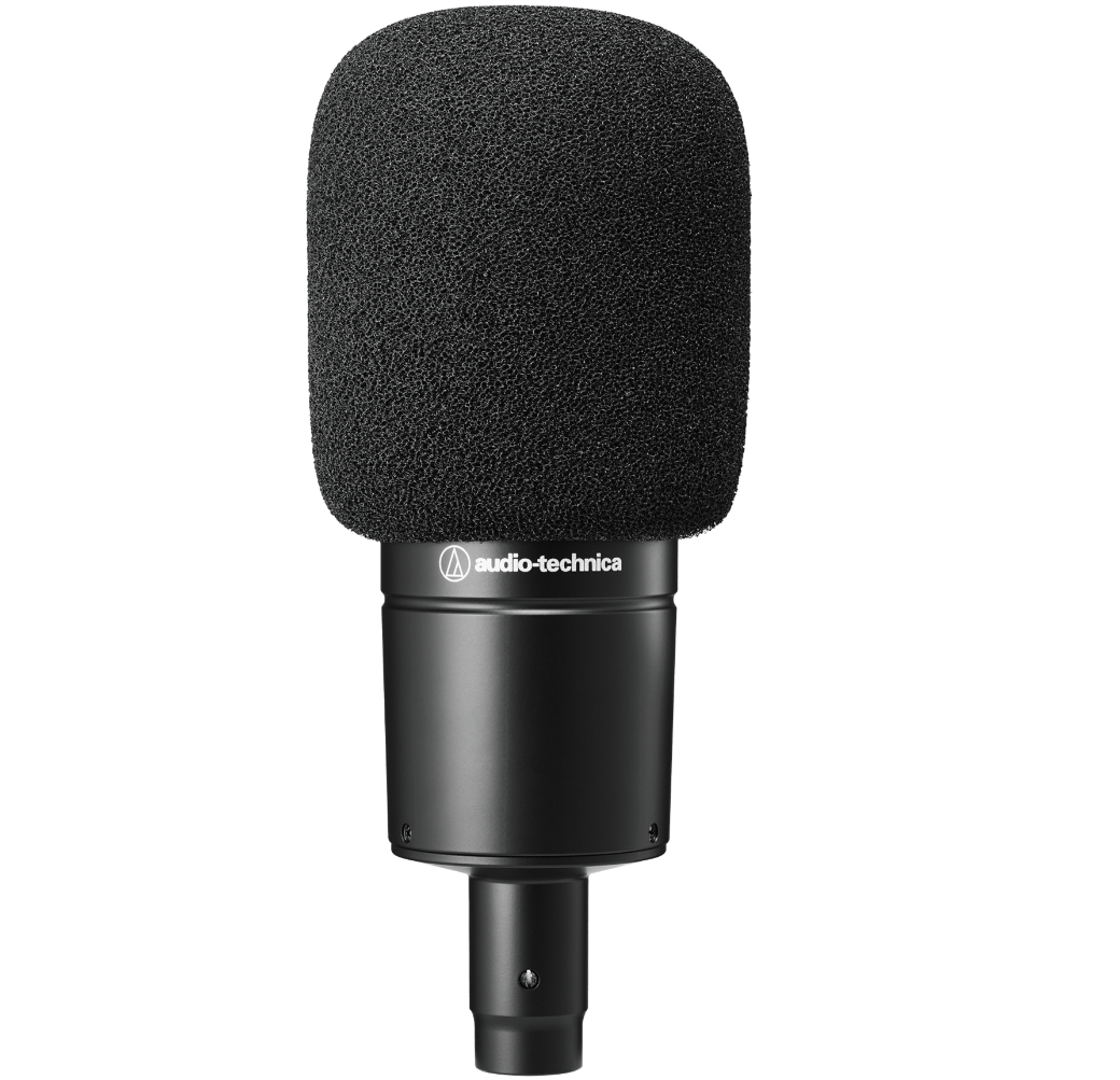 Audio Technica AT8178 microphone windscreen and deadcat, soft foam cover and furry wind shield for outdoor recording.