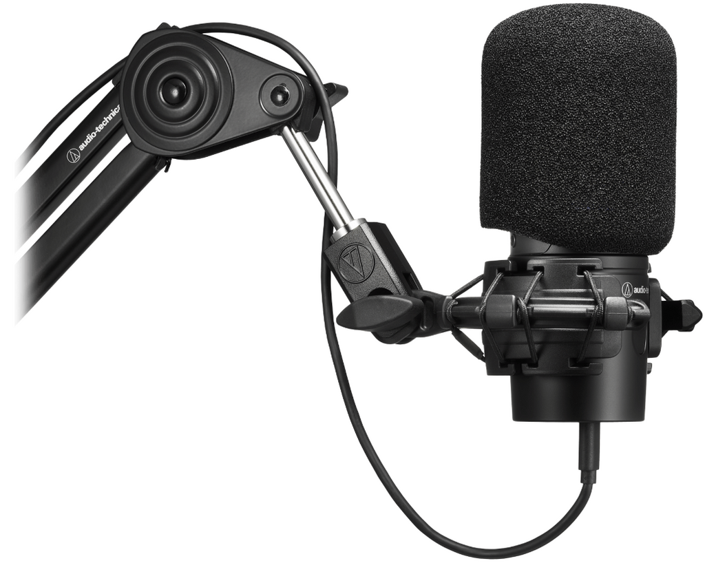 Audio Technica AT8178 microphone windscreen and deadcat, furry wind cover for outdoor recording and sound protection.