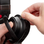 Removing the sE Electronics KLS 150 earcup cover with the opening tool