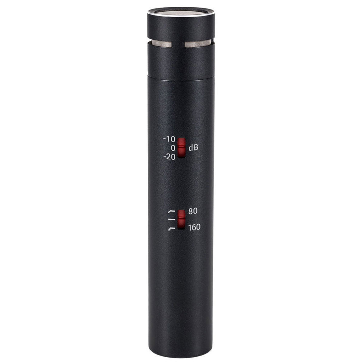 Pair of SE Electronics sE8 stereo condenser microphones showing the sleek black design and dual microphone capsules.