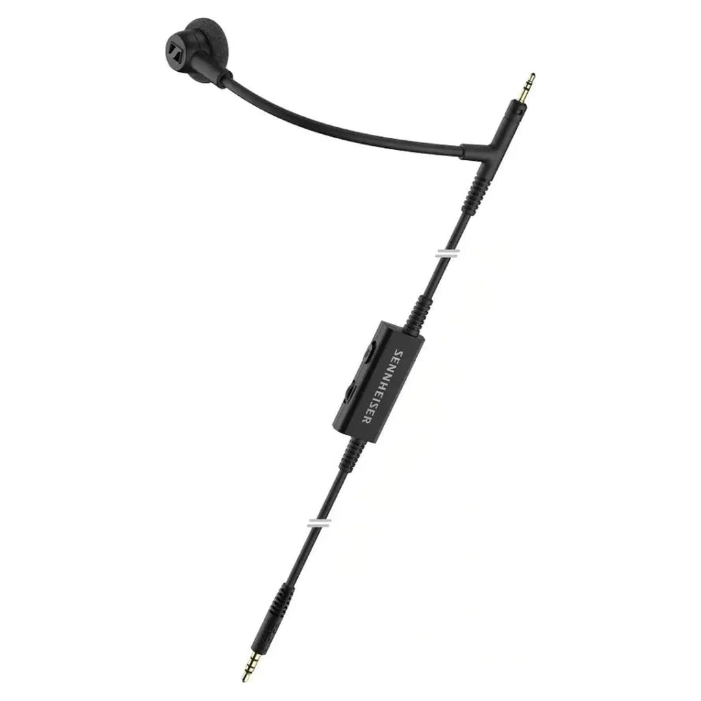 Sennheiser HD 500 BAM boom arm microphone with in-line volume and mute remote