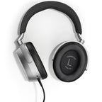 Sennheiser HDB 630 in Lunar Silver, ear pad and inner cup detail