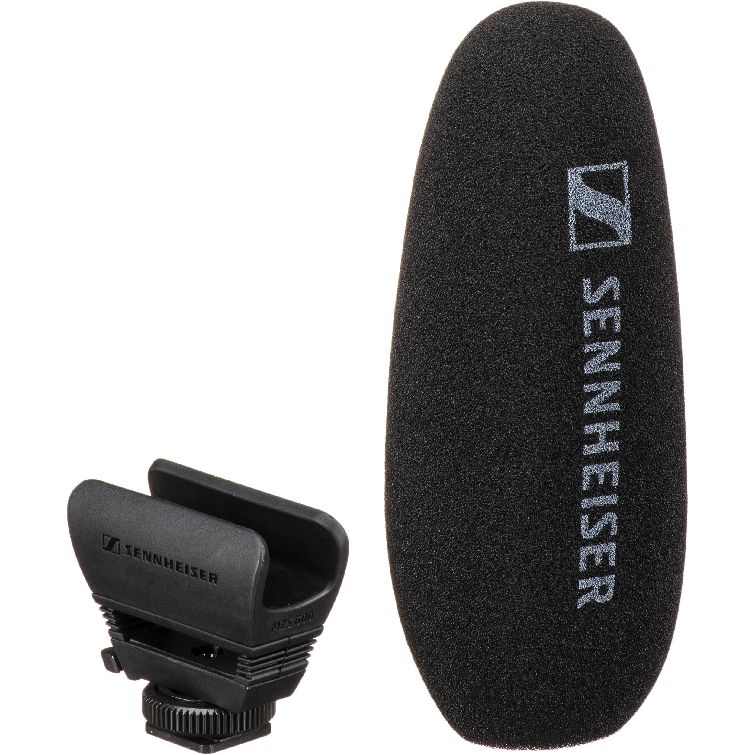 Sennheiser MKE 600 shotgun microphone, with accessories (view 5)