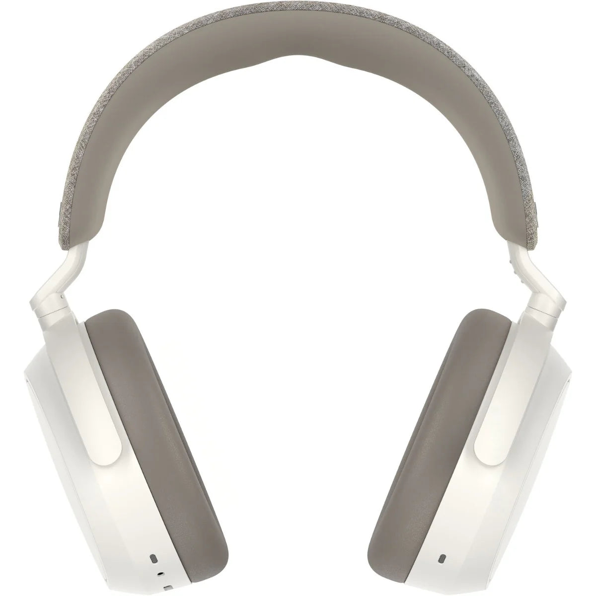 Sennheiser Momentum 4 Wireless headphones, front view in white