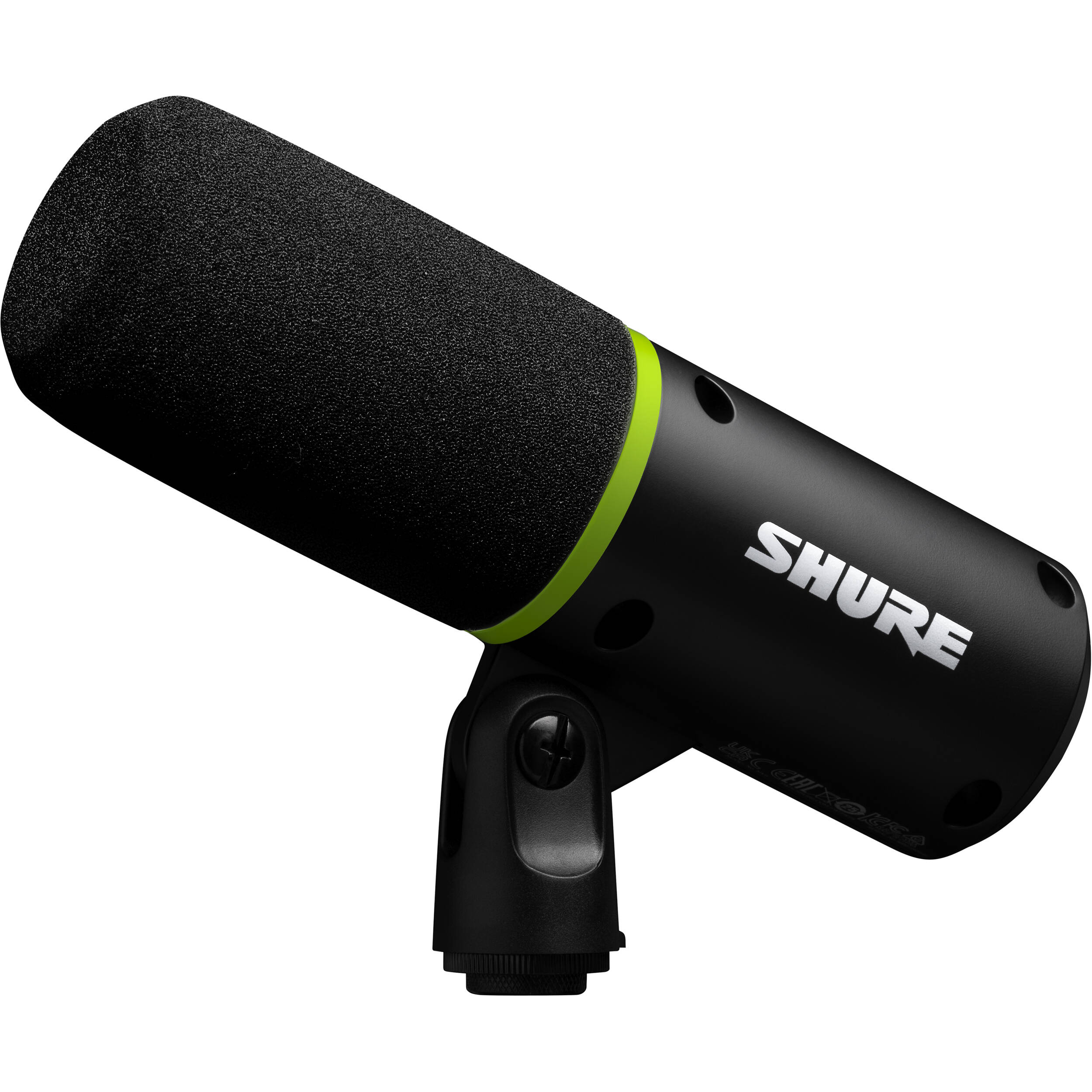 Shure MV6 USB microphone, in black
