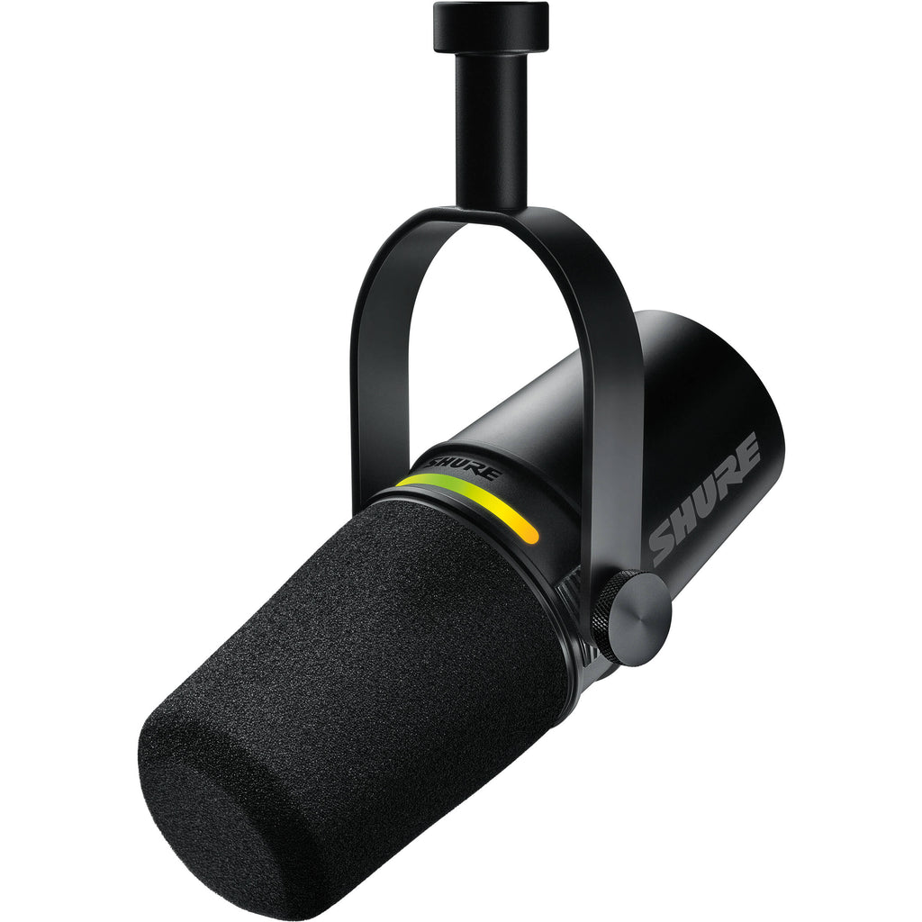 Shure MV7+ USB and XLR podcast microphone