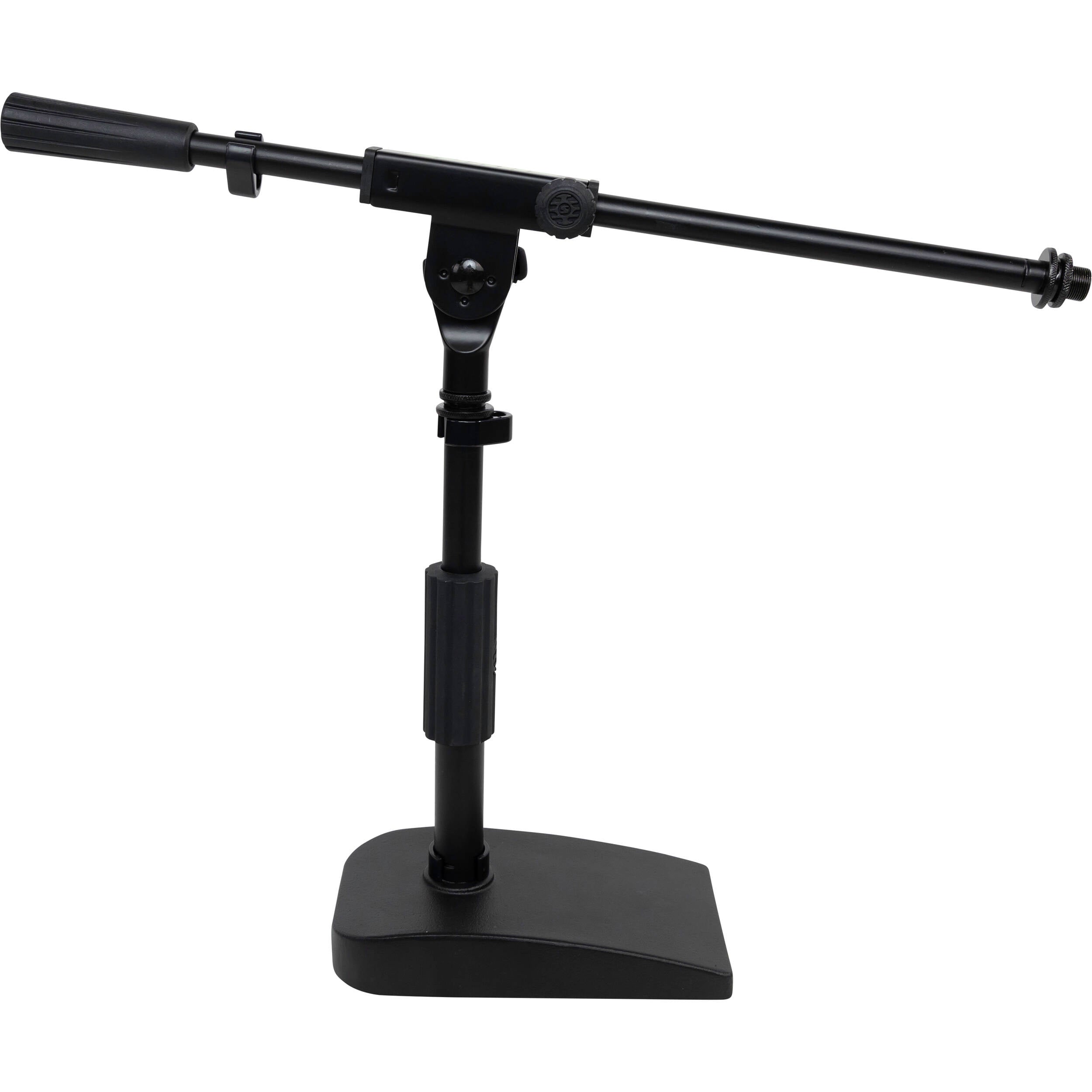 Shure SH-DESKTOP2 desktop microphone stand, angled view
