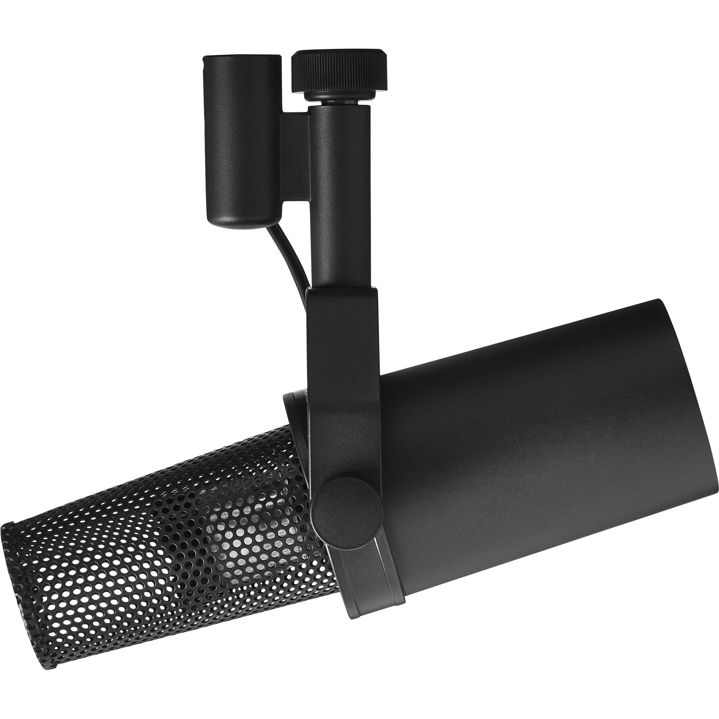 Shure SM7B dynamic microphone, in silver