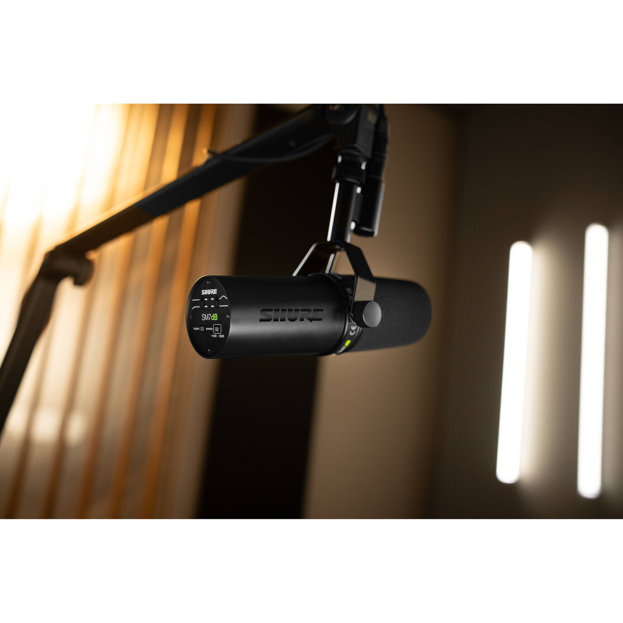 Shure SM7dB dynamic microphone
