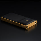 Sony NW-WM1ZM3 Walkman, rear and headphone outputs detail