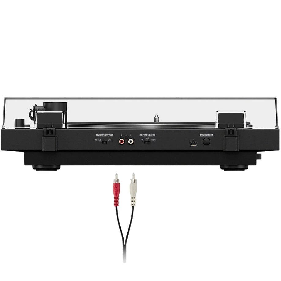Sony PS-LX5BT turntables, back