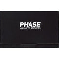 Phase Magnetic Sticker Pack for turntables, featuring colorful magnetic stickers with various designs, compatible with turntable accessories.