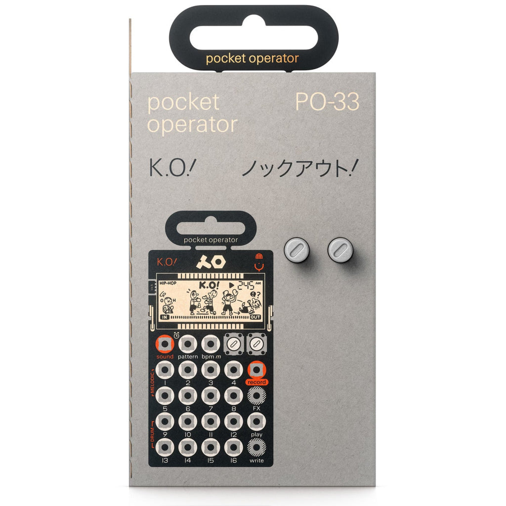 Teenage Engineering PO-33 K.O! drum machine and sampler