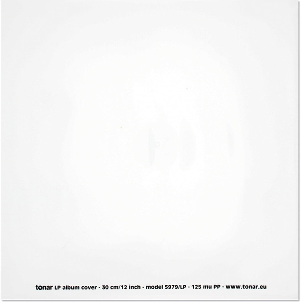 Tonar 12" Heavy Duty Outer Sleeves (25 pcs.), hero shot