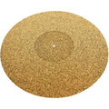 Tonar cork and rubber slipmat designed for turntables, featuring a textured surface for optimal record grip and sound quality.