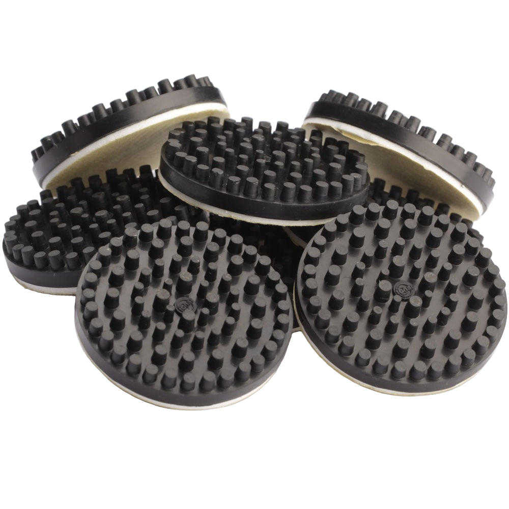 Tonar No Rumble Pads turntable isolation pads, black set close-up