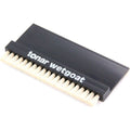 Tonar Wetgoat record cleaning brush with dense goat hair for gentle vinyl record cleaning and maintenance.