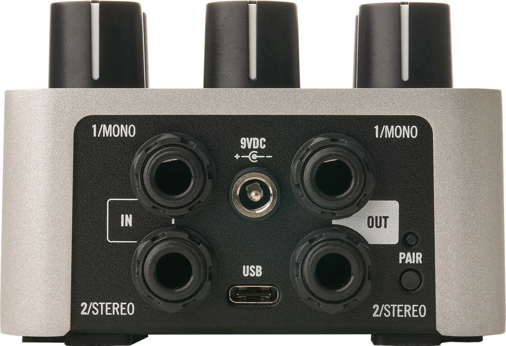 Universal Audio UAFX Knuckles '92 Dual Rec guitar amplifier effects pedal, showing controls and design features.