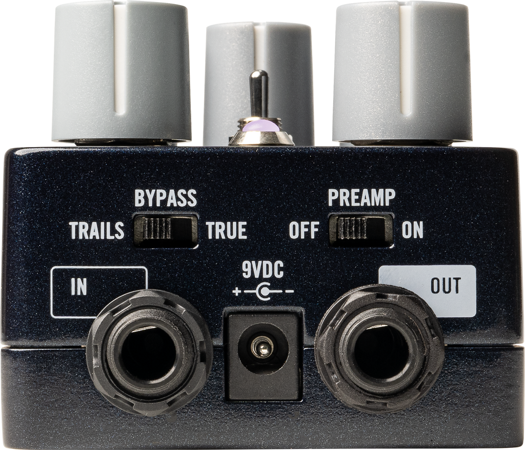 Universal Audio UAFX Orion Tape Echo effects pedal with vintage-style tape delay interface visible in the image.