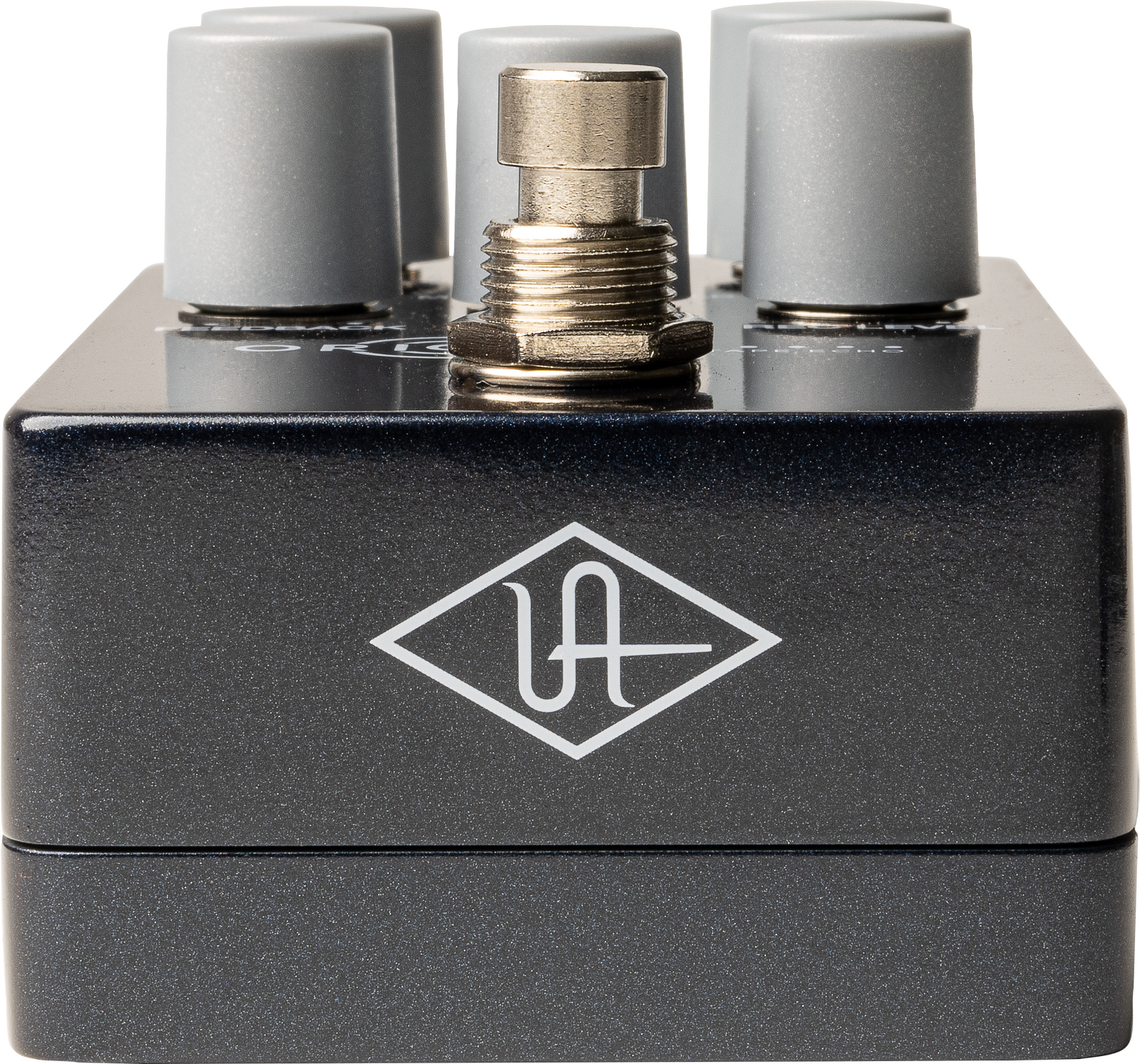 Universal Audio UAFX Orion Tape Echo effects pedal with vintage-style tape echo design and control knobs.