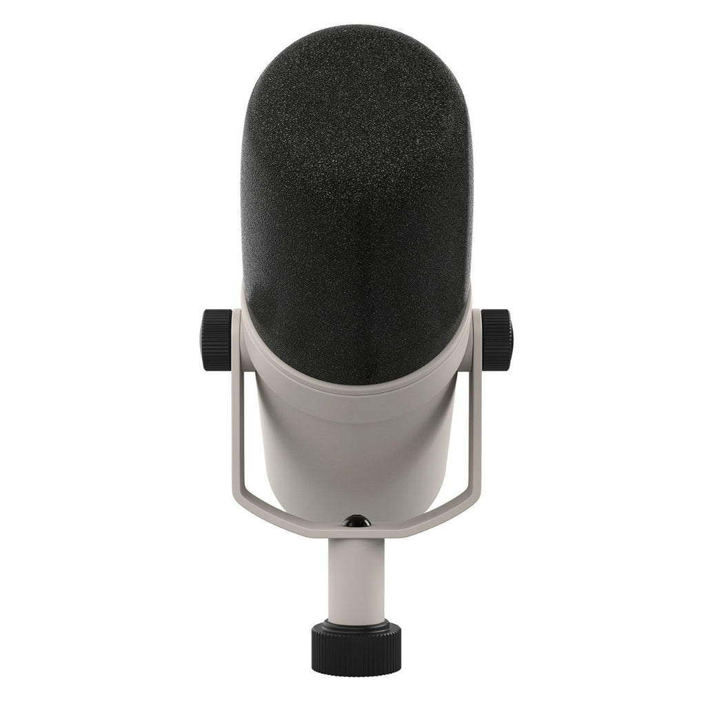 Universal Audio SD-1 dynamic microphone shown with its sleek design and grille, ideal for professional audio recording.