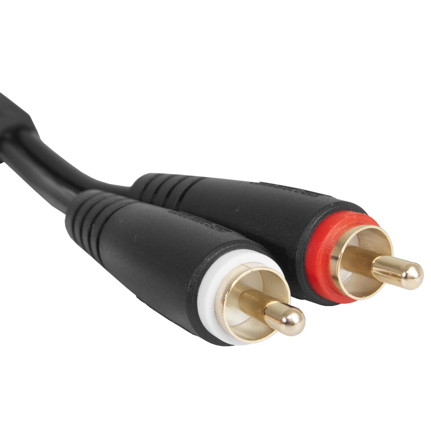 UDG Ultimate Audio Cable Set RCA - RCA Black Straight 1.5m - (U97001BL), in black