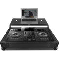 UDG Ultimate Flight Case Pioneer XDJ-RR Black Plus (Laptop Shelf), dj flight cases, black