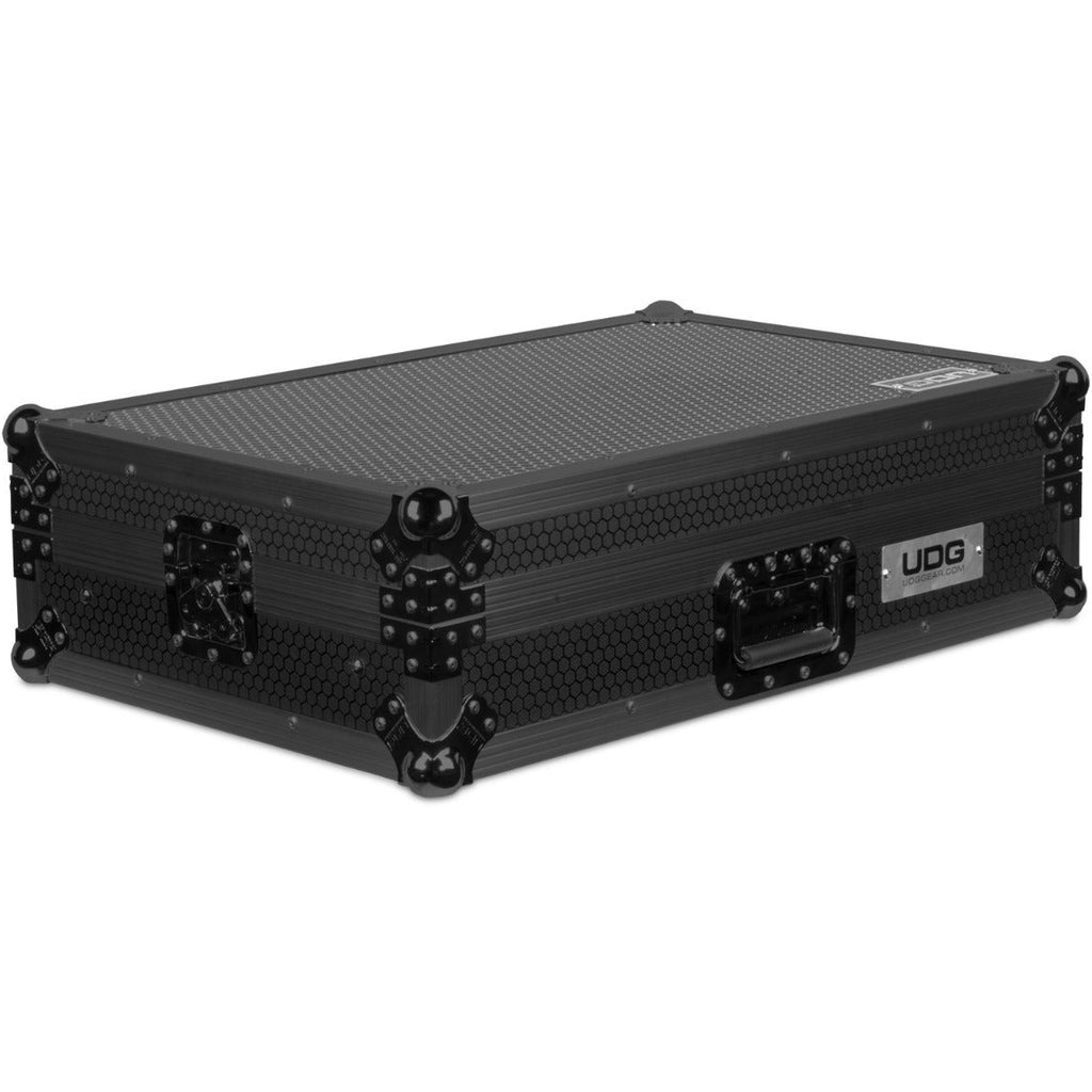 UDG Ultimate Flight Case Pioneer XDJ-RR Black Plus (Laptop Shelf), dj flight cases, lifestyle, black