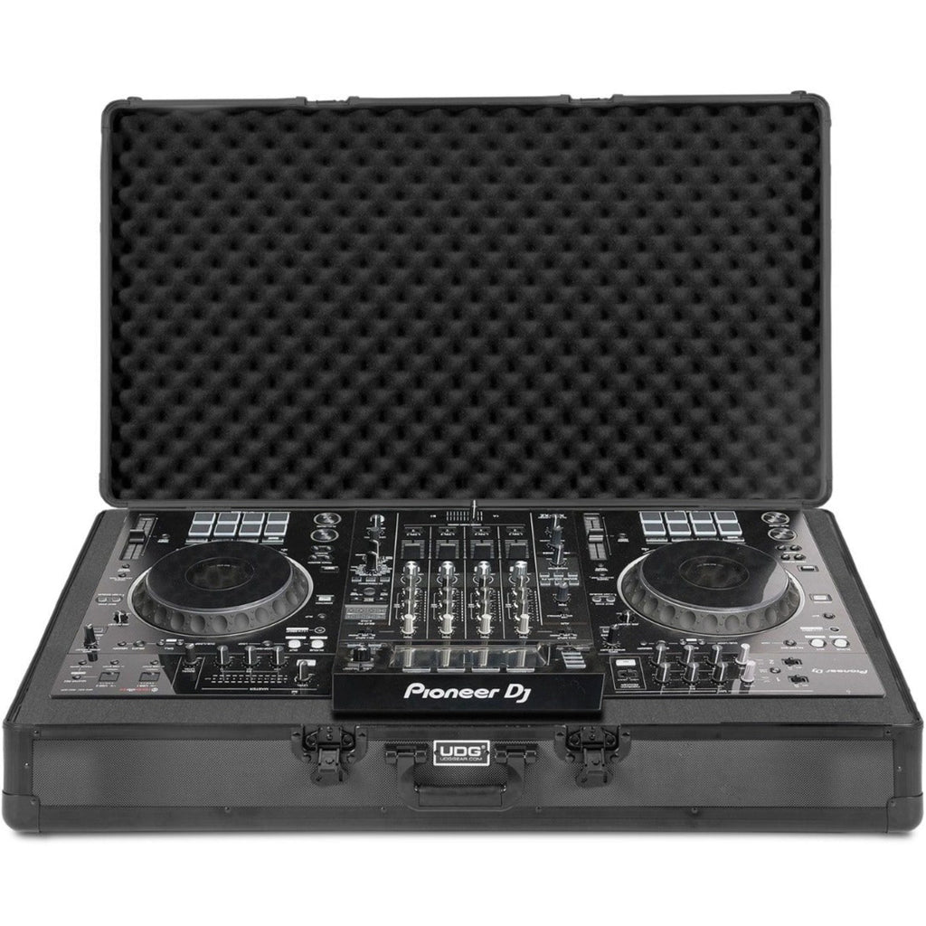 UDG Ultimate Pick Foam Flight Case Multi Format 3XL Black MK2 DJ flight case, front view