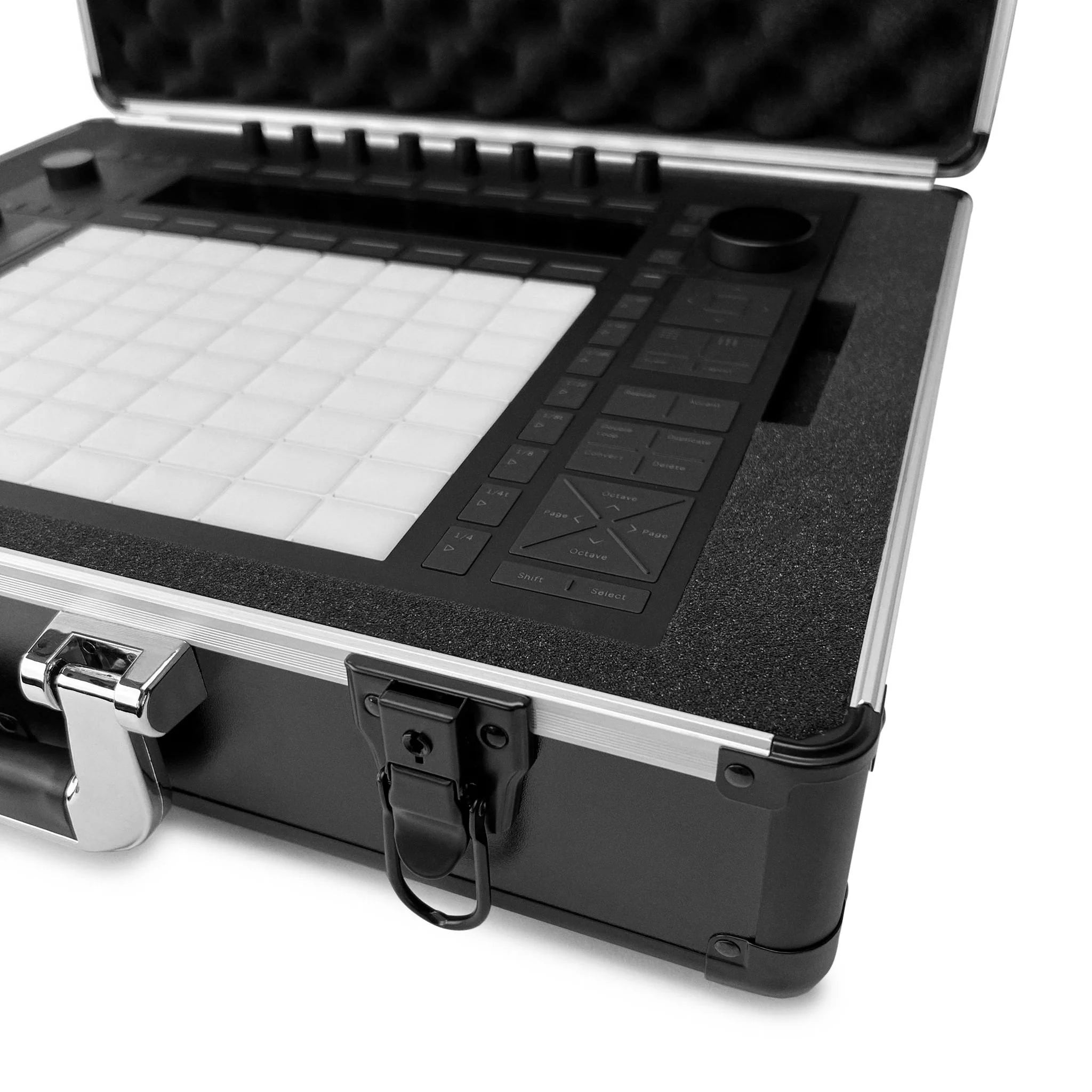 Analog Cases Unison Studio Bag for Ableton Push 2 or Push 3, showing padded exterior and secure zipper closure.