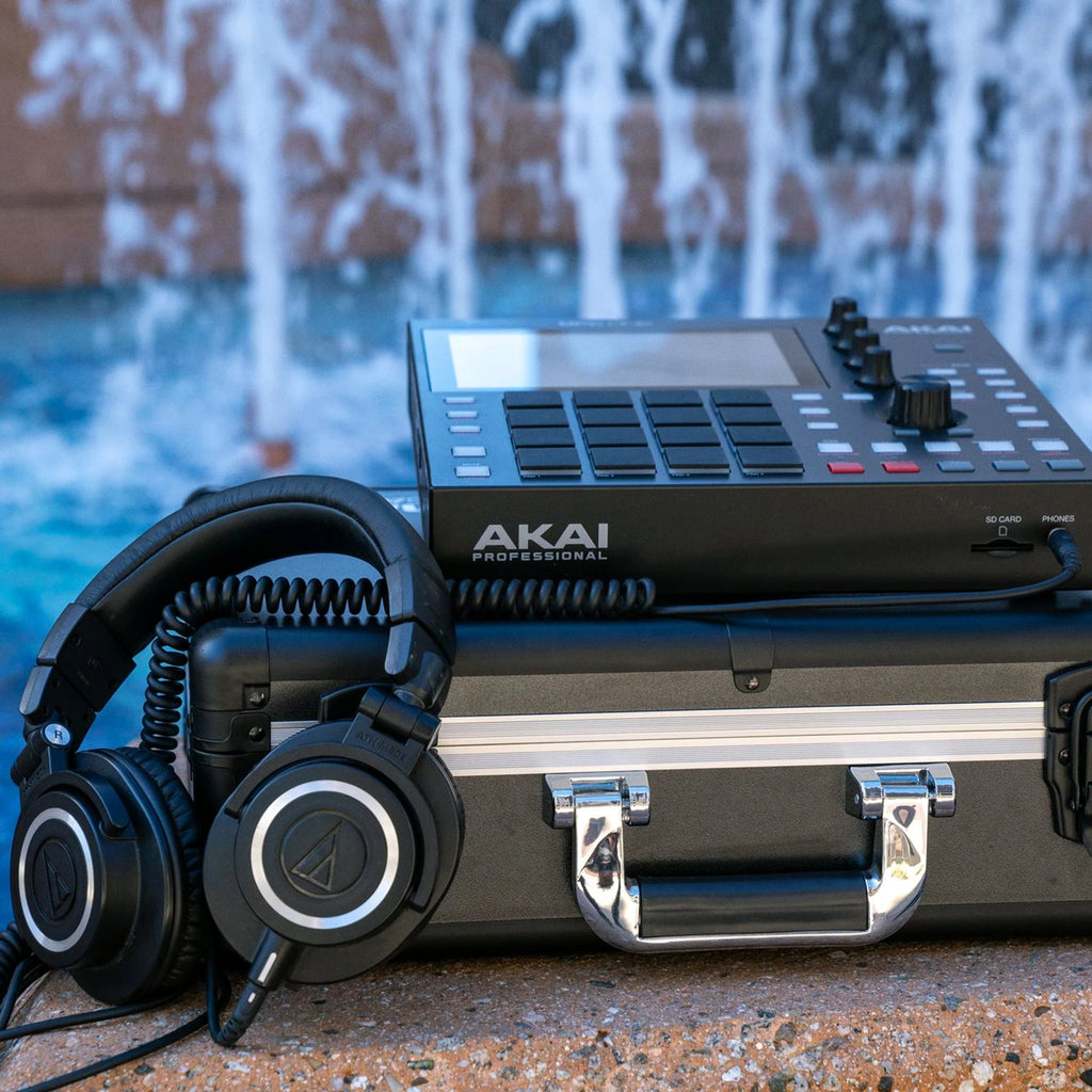 Analog Cases Unison case for Akai MPC One, a durable studio bag with padded compartments designed for portable music production equipment.