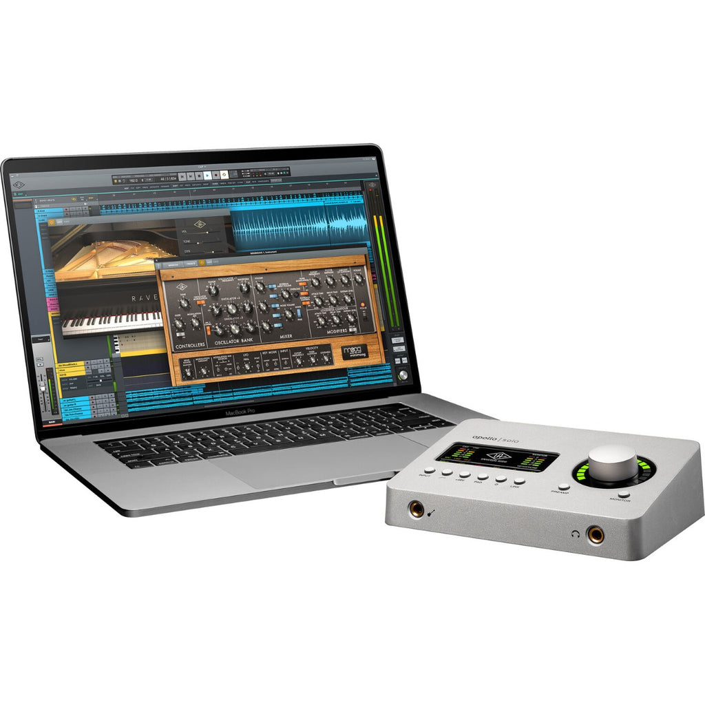 Universal Audio Apollo Solo Thunderbolt (Heritage Edition), audio interfaces, detail
