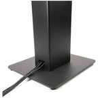 Cables routed through the base of the Vestlyd M-Stands