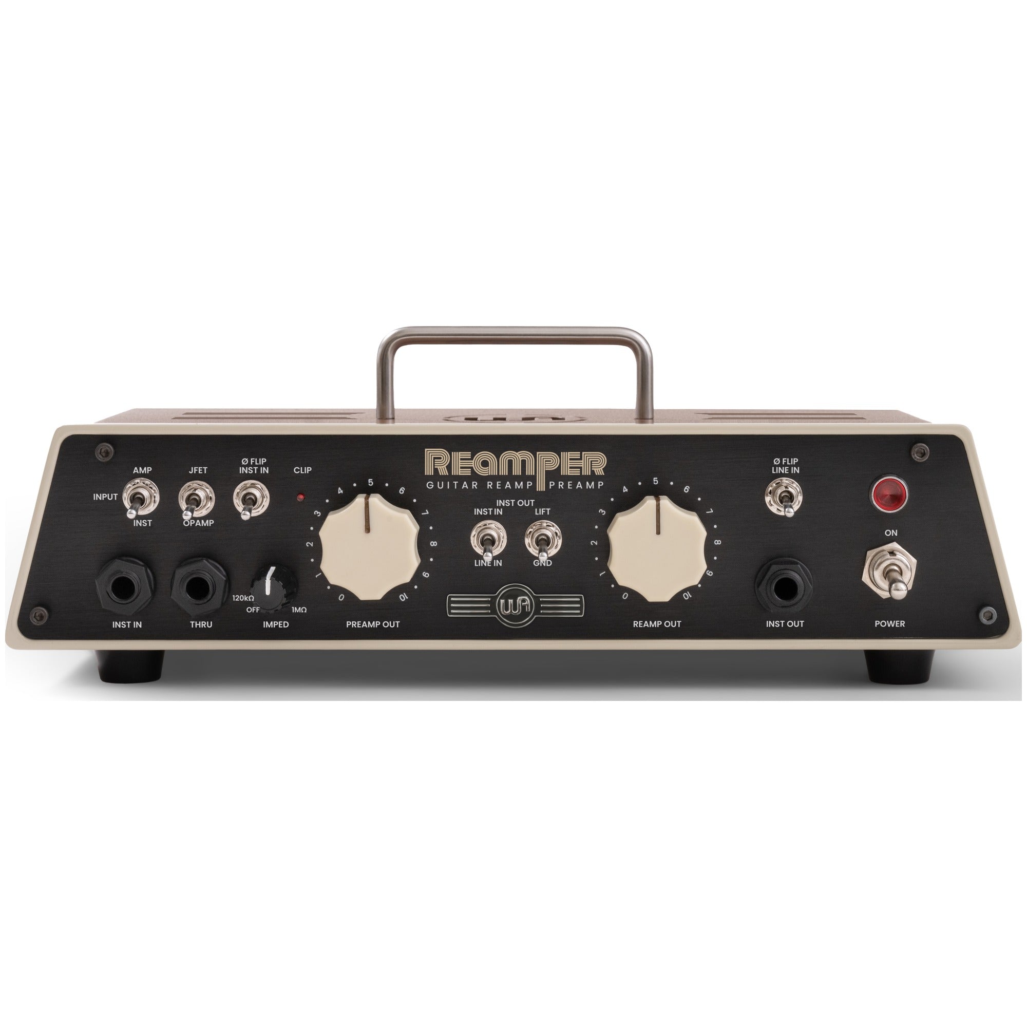 Warm Audio WA-RA front panel