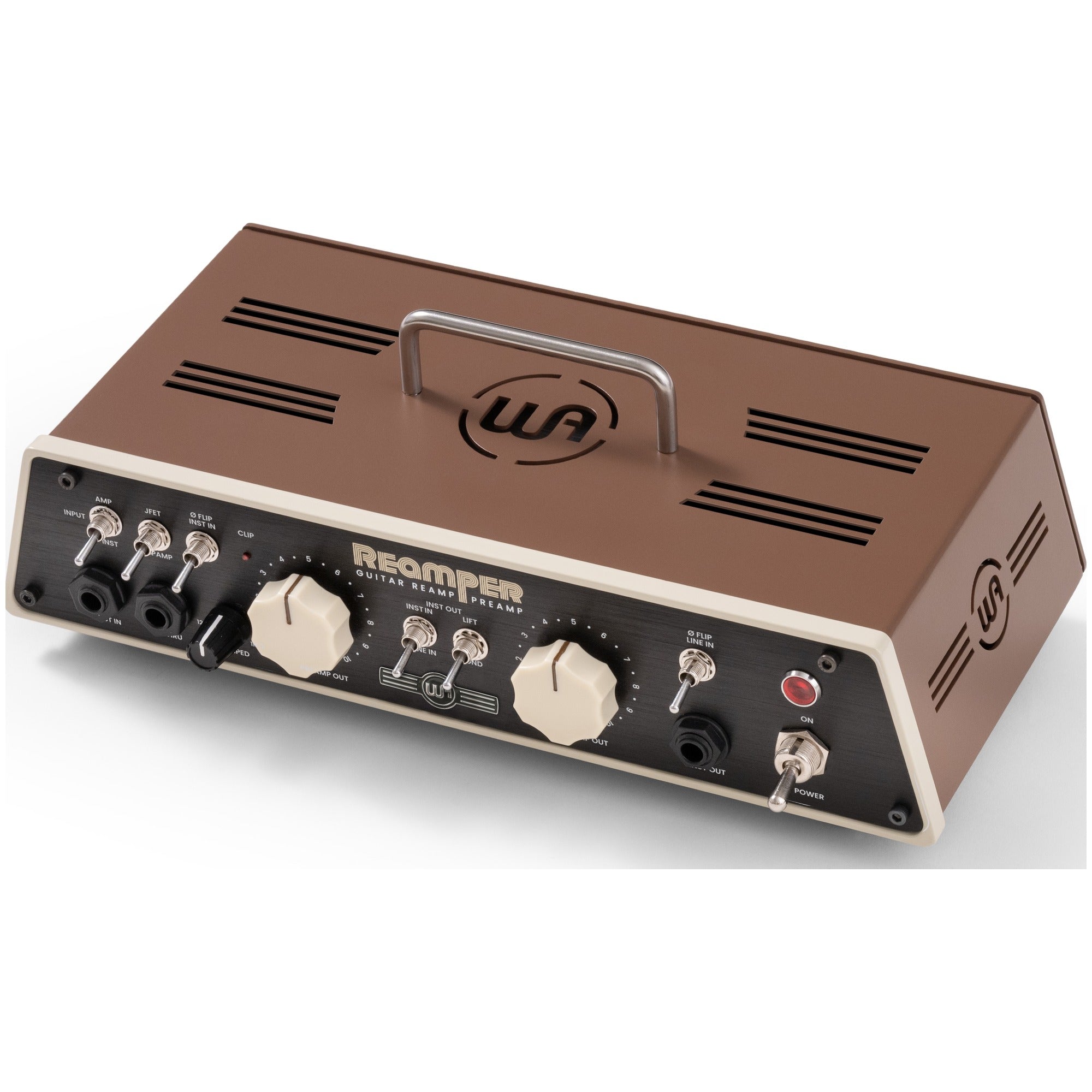 Warm Audio WA-RA front three-quarter view