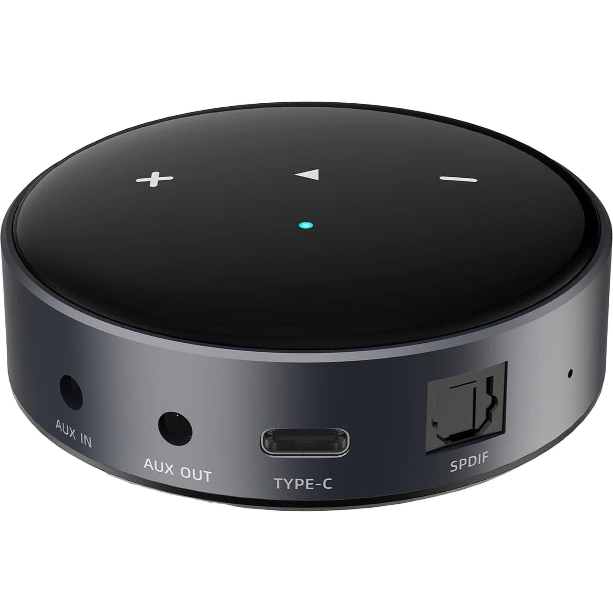 WiiM Mini music streamer, front view