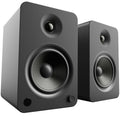 Kanto Audio YU6 wireless speakers, front view in black