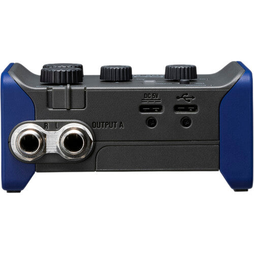 Zoom AMS-24 audio interface, input connectors