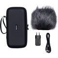 Zoom APH-5s digital recorder with compact design and multiple recording controls, ideal for professional audio recording.