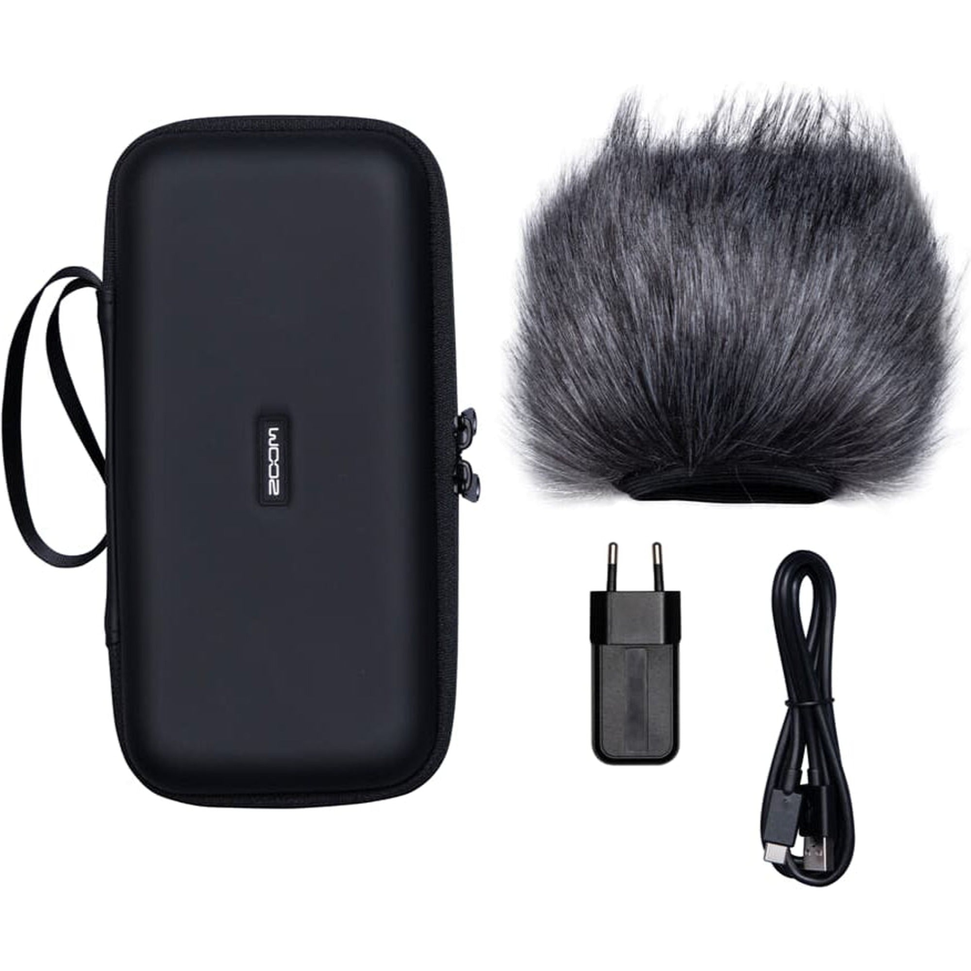 Zoom APH-5s digital recorder with compact design and multiple recording controls, ideal for professional audio recording.