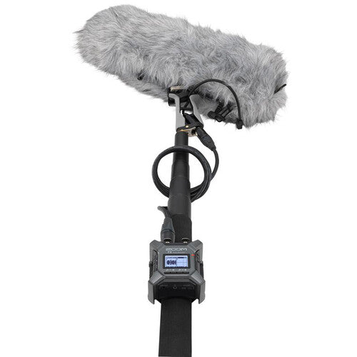 Zoom F3 field recorder, detail view