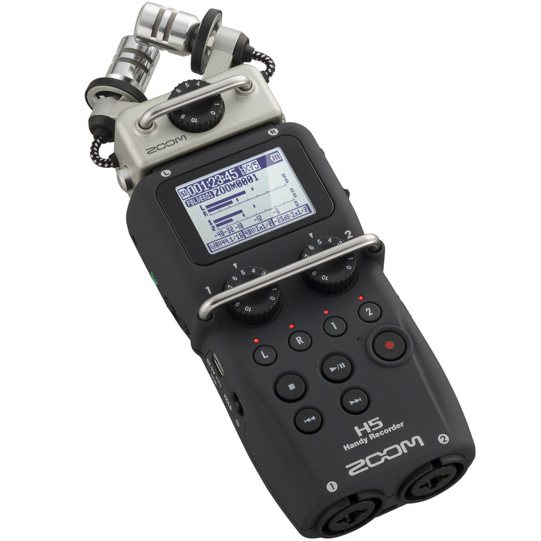 Zoom H5 digital recorders, hero shot