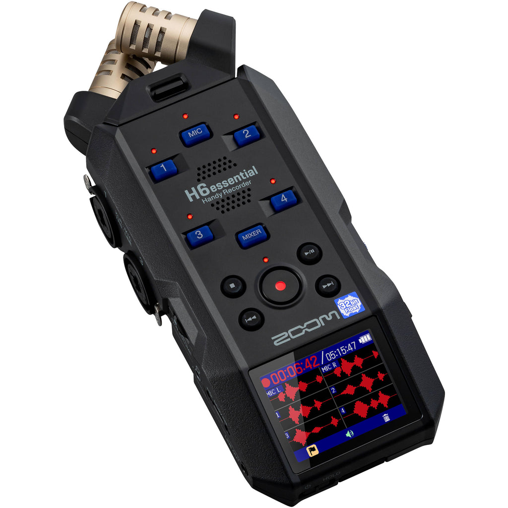 Zoom H6essential digital recorder, front view