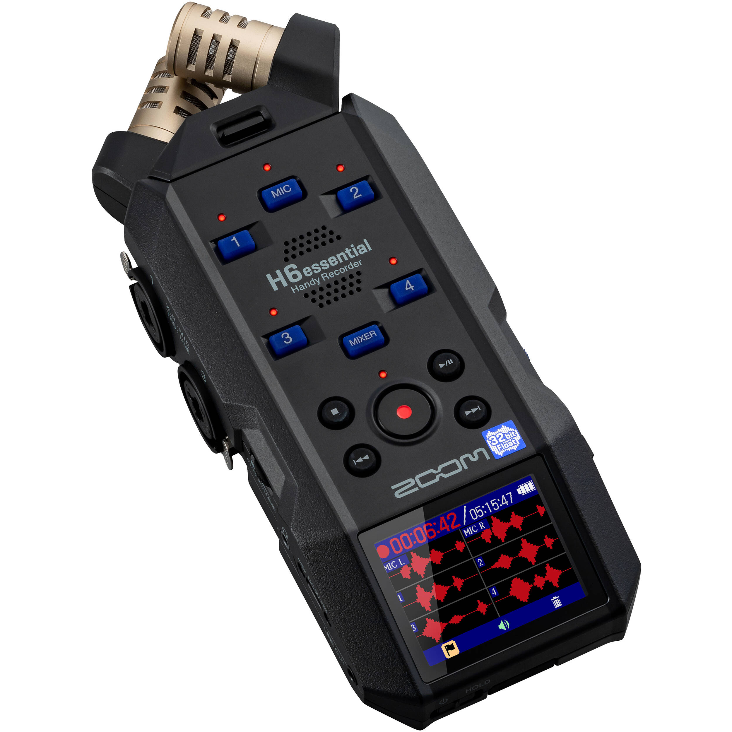 Zoom H6essential digital recorder, front view