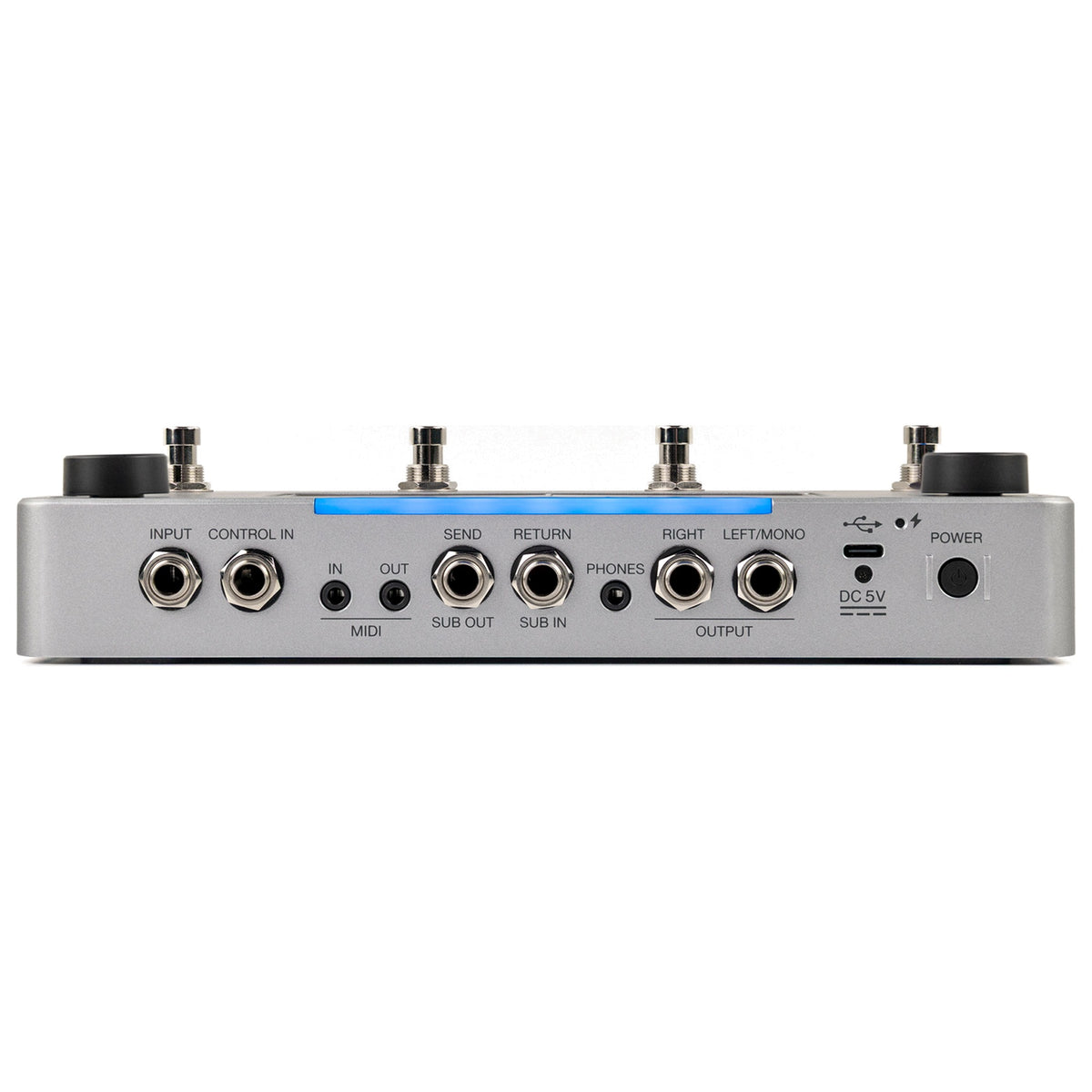 Zoom NEURIG, rear panel inputs and outputs