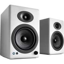 Audioengine A5+ Wireless (Pair, White, B-Stock, without 6.6' 1/8