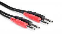 Hosa CSS-203 Dual 6.3mm TRS - Dual 6.3mm TRS Cable 3m